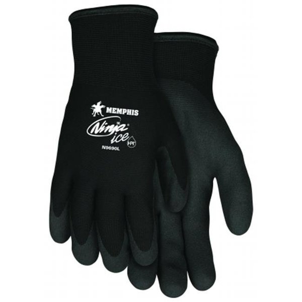Mcr Safety MCR 127-N9690L Ninja Ice Gloves; Large; Black 127-N9690L